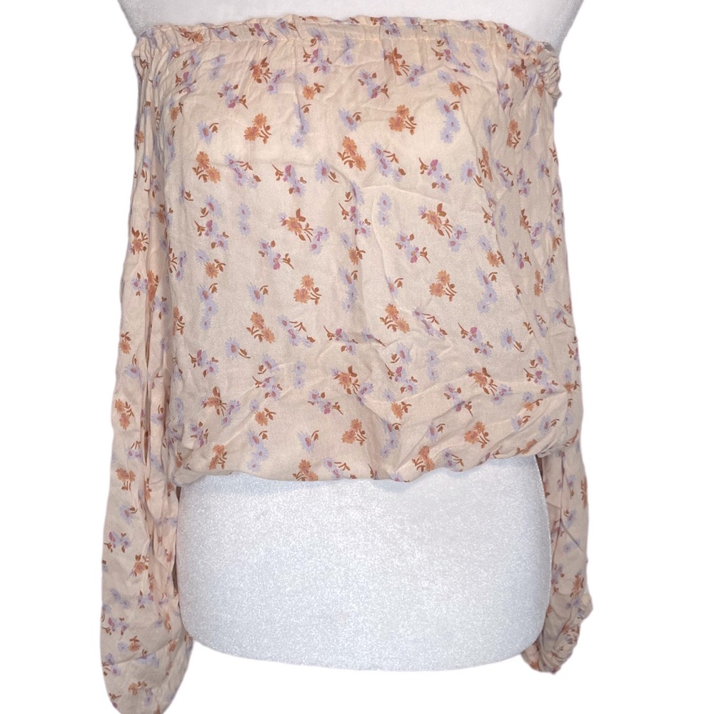 Floral Off-the-Shoulder Top